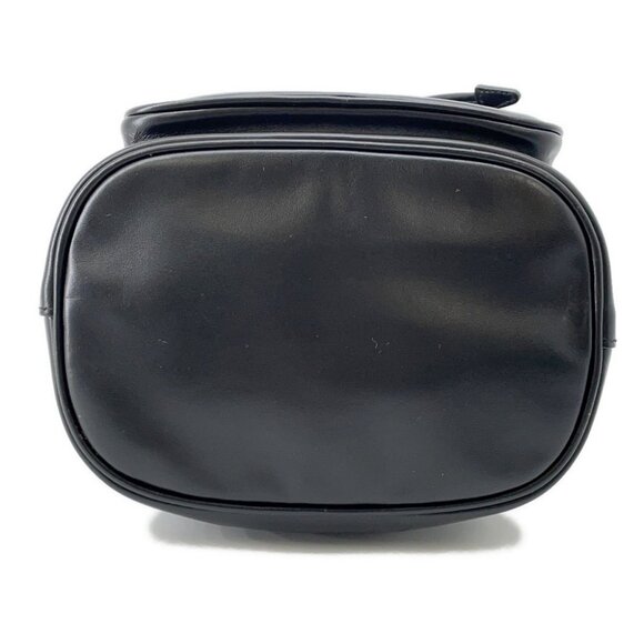 PRADA Duet Drawstring Bag Shoulder Bag Soft Calf Leather Black 1BH038 - Picture 6 of 16